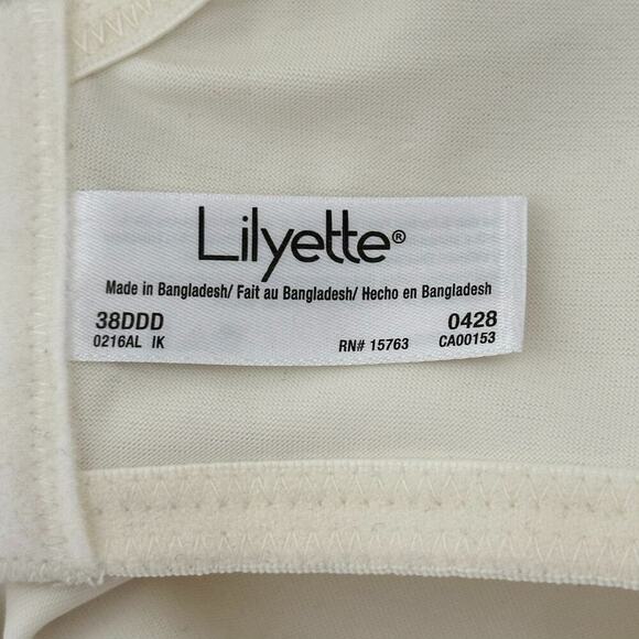 NWT Lilyette by Bali Minimizer Comfort Lace Underwire Bra (38DDD) - Picture 7 of 13